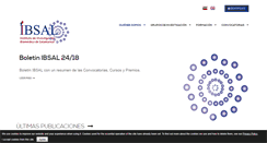 Desktop Screenshot of ibsal.es